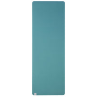 Gaiam Performance Yoga Mat (6mm) Seafoam/Dusty Pink flat
